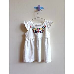 Hanna Andersson Embroidered Summer Dress 4Y NWT